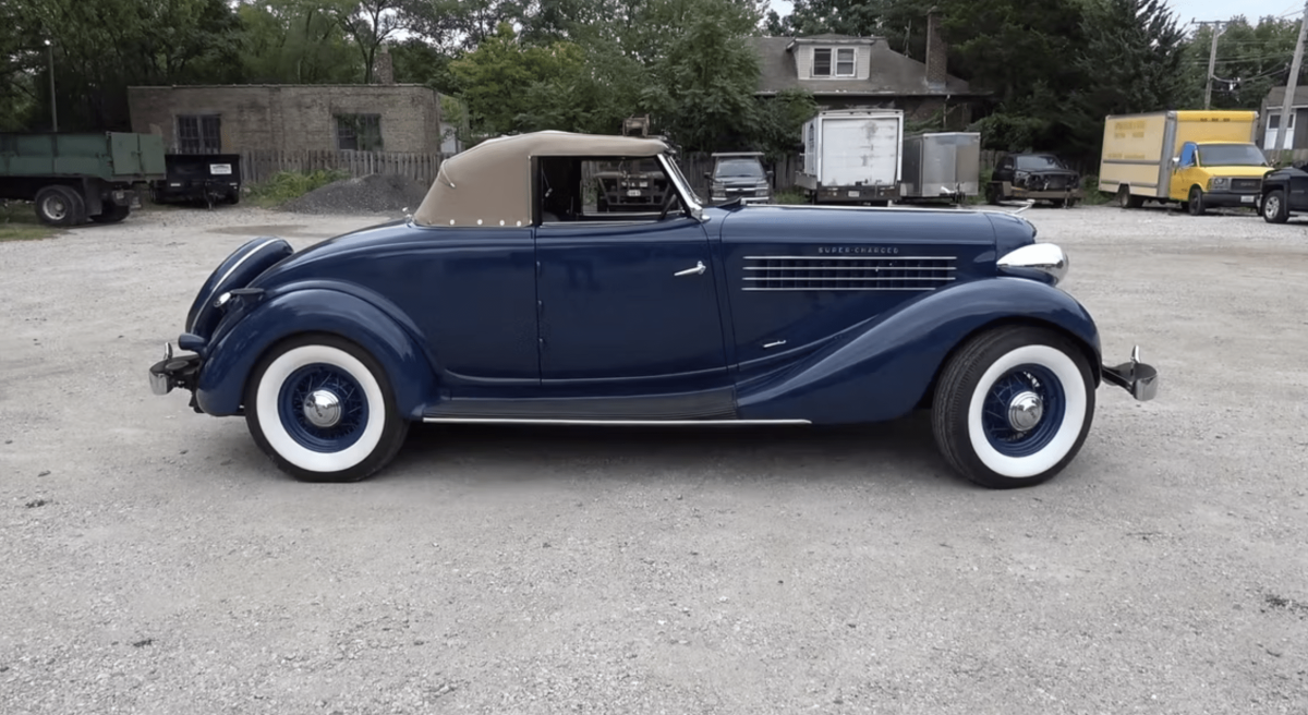 The Supercharged 1936 Auburn 852: A Rolling Art Deco Masterpiece